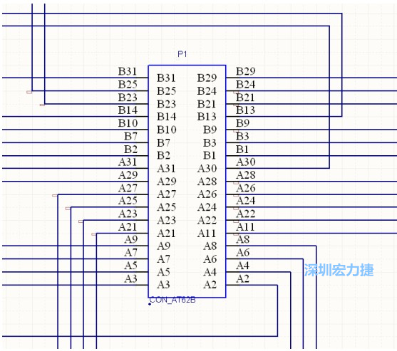 双击 1.SchDoc，文件可以被正常打开，下图是其中的一部分：